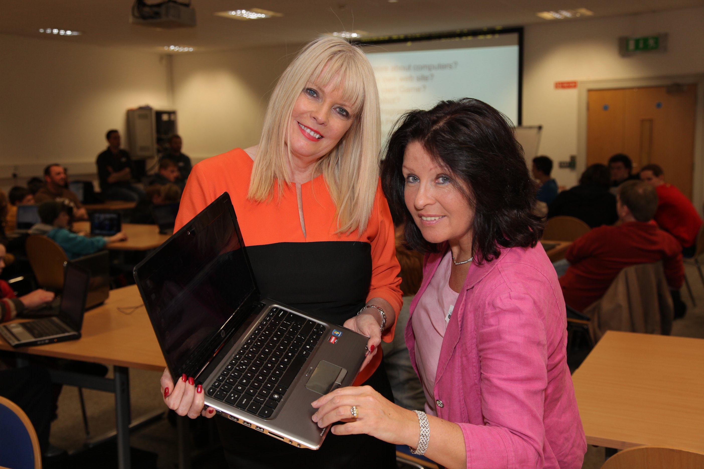CoderDojo Mary Mitchell O'Connor and Sandra Maguire IADT