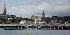 Dun Laoghaire from pier